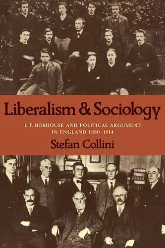 Liberalism and Sociology cover