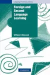 Foreign and Second Language Learning cover