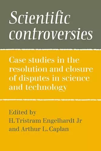 Scientific Controversies cover