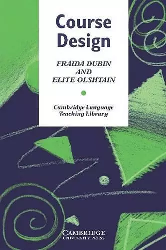 Course Design cover