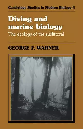 Diving and Marine Biology cover