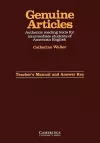 Genuine Articles Teacher's manual with key cover