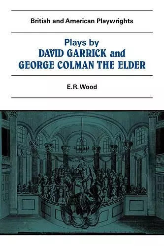 Plays by David Garrick and George Colman the Elder cover