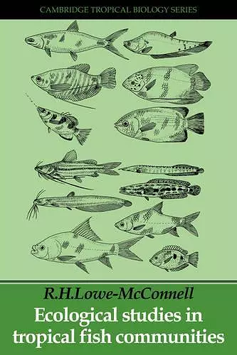 Ecological Studies in Tropical Fish Communities cover