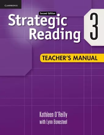 Strategic Reading Level 3 Teacher's Manual cover