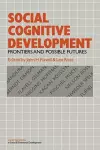 Social Cognitive Development cover