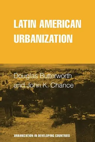 Latin American Urbanization cover