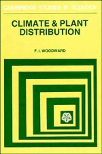 Climate and Plant Distribution cover