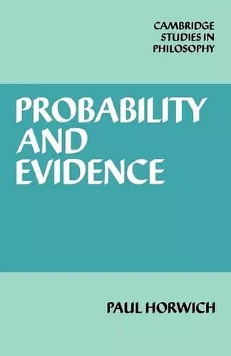 Probability and Evidence cover