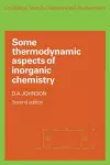 Some Thermodynamic Aspects of Inorganic Chemistry cover