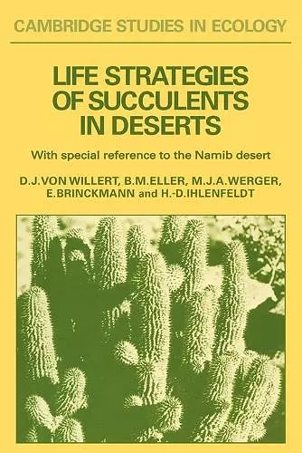 Life Strategies of Succulents in Deserts cover
