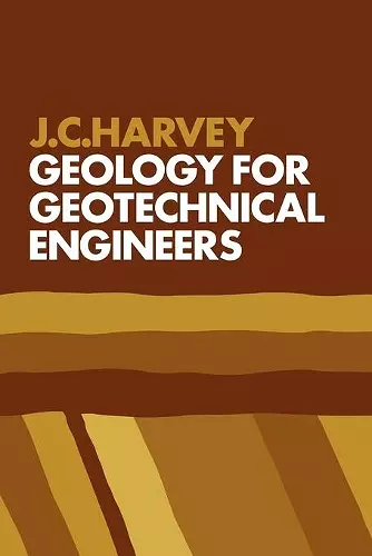 Geology for Geotechnical Engineers cover