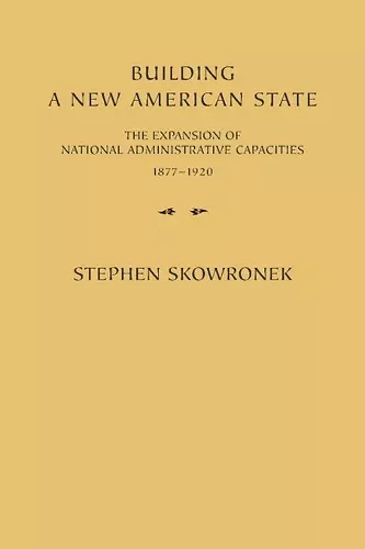 Building a New American State cover