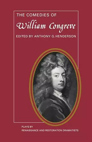 The Comedies of William Congreve cover