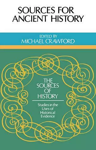 Sources for Ancient History cover