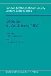 Groups - St Andrews 1981 cover