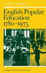 English Popular Education 1780–1975 cover