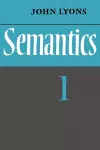 Semantics: Volume 1 cover