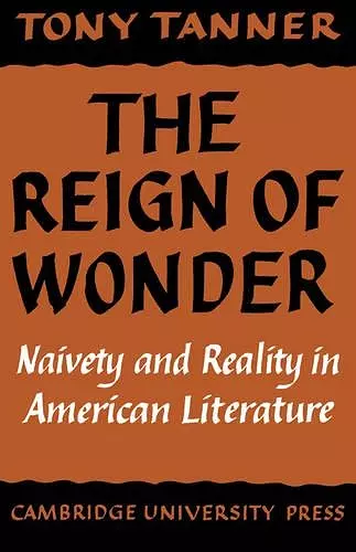 The Reign of Wonder cover