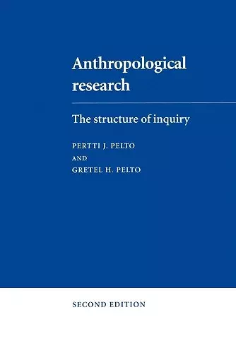 Anthropological Research cover