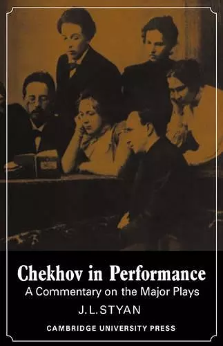 Chekhov in Performance cover