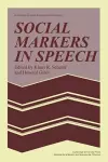 Social Markers in Speech cover