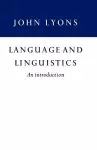 Language and Linguistics cover