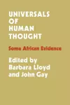 Universals of Human Thought cover