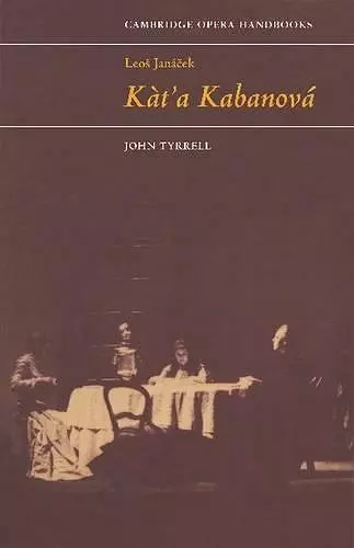 Leos Janácek: Kát'a Kabanová cover