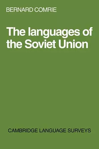 The Languages of the Soviet Union cover