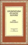 Foundations of Music History cover