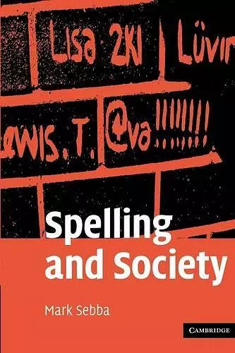 Spelling and Society cover