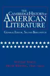 The Cambridge History of American Literature: Volume 3, Prose writing, 1860–1920 cover