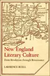 New England Literary Culture cover