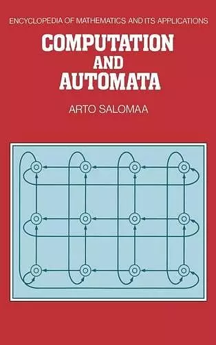 Computation and Automata cover