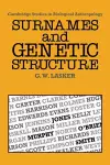 Surnames and Genetic Structure cover