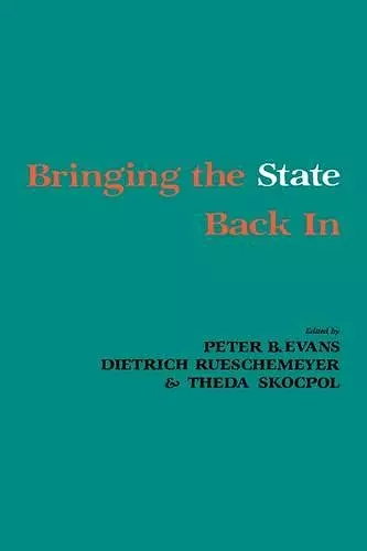 Bringing the State Back In cover