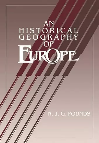 An Historical Geography of Europe Abridged version cover