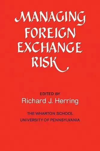 Managing Foreign Exchange Risk cover