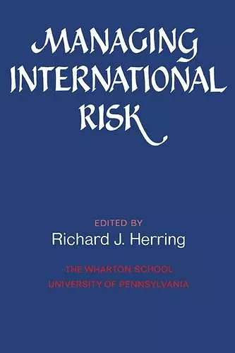 Managing International Risk cover