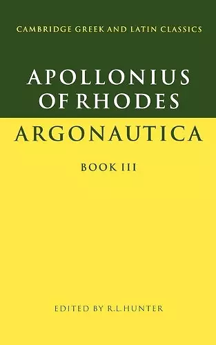 Apollonius of Rhodes: Argonautica Book III cover