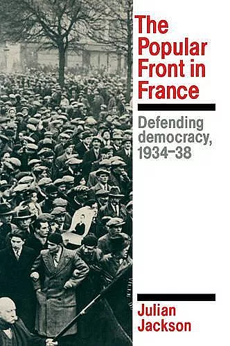 The Popular Front in France cover
