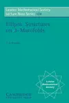 Elliptic Structures on 3-Manifolds cover