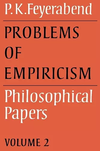 Problems of Empiricism: Volume 2 cover