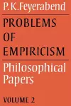 Problems of Empiricism: Volume 2 cover