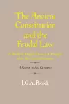 The Ancient Constitution and the Feudal Law cover