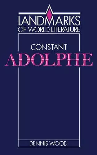 Constant: Adolphe cover