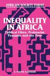 Inequality in Africa cover