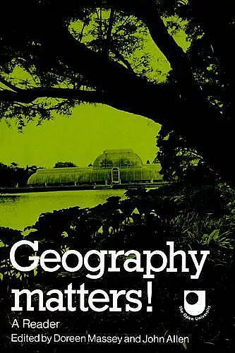 Geography Matters! cover