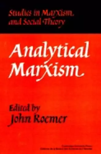 Analytical Marxism cover